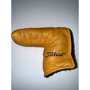 Rare 2001 - Scotty Cameron Yellow Studio Design Putter Headcover w/ Pivot Tool